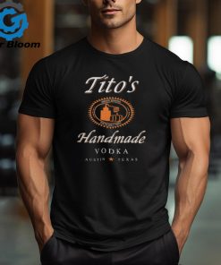 Cow Boy Bay Merch Tito's Handmade Vodka Shirt