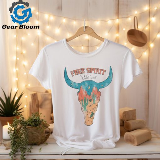 Cow Boy Bay Merch Vintage Western Free Spirit Shirt