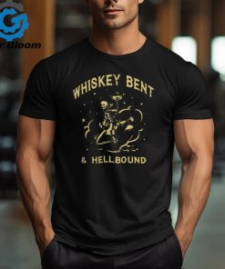 Cow Boy Bay Merch Whiskey Bent Hellbound Shirt