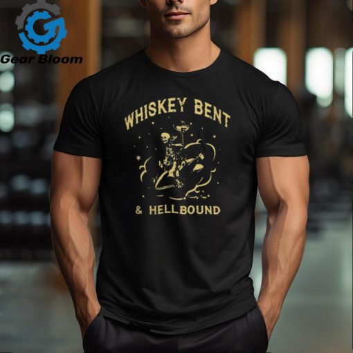 Cow Boy Bay Merch Whiskey Bent Hellbound Shirt