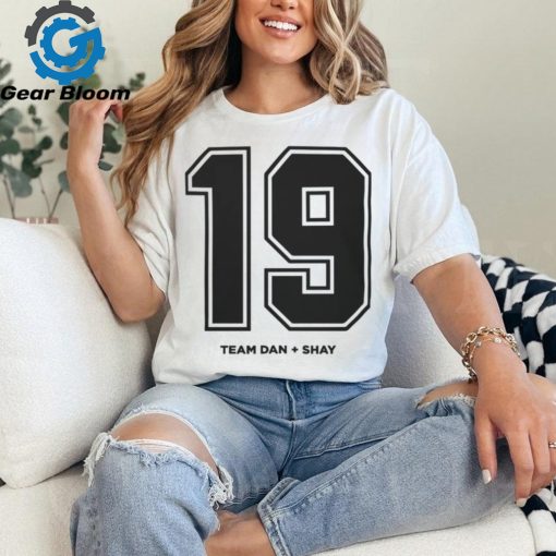 Dan and Shay Merch 19 Number Shirt