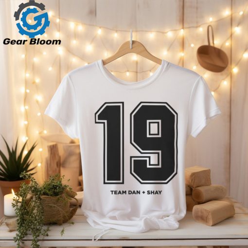 Dan and Shay Merch 19 Number Shirt