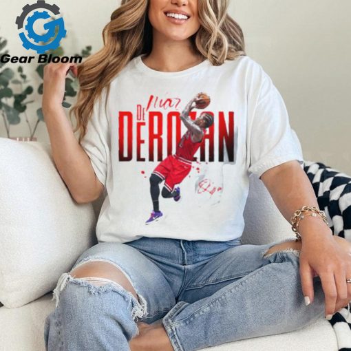 Demar Derozan Signature American professional basketball player for the Chicago Bulls T Shirt