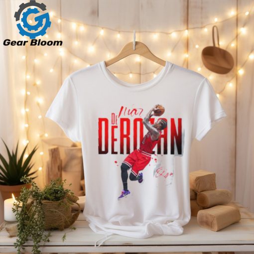 Demar Derozan Signature American professional basketball player for the Chicago Bulls T Shirt