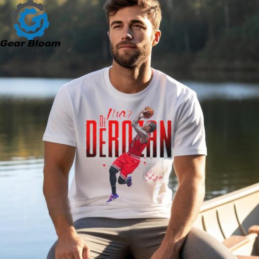 Demar Derozan Signature American professional basketball player for the Chicago Bulls T Shirt