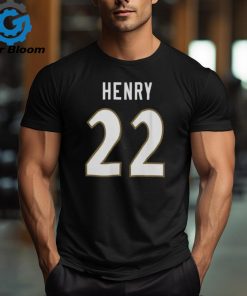Derrick Henry #22 Baltimore Ravens Big & Tall Name & Number T Shirts