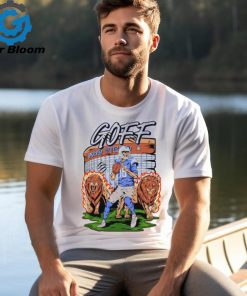 Detroit Lions Jared Goff Ford Field stadium fire lions shirt