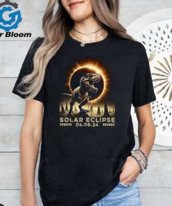 Dinosaur total solar eclipse texas Tshirt