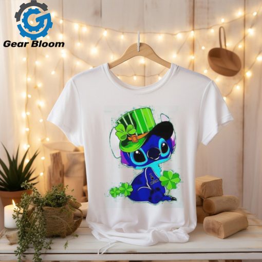 Disney St Patrick’s Day Stitch I Love Mom Tattoo Shirt