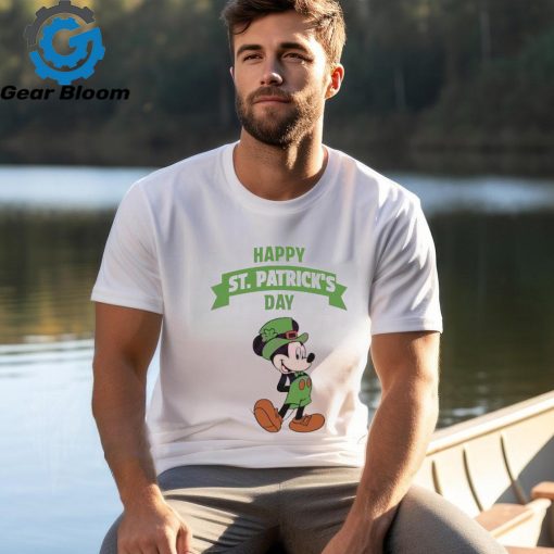 Disney happy st patricks day mickey shirt