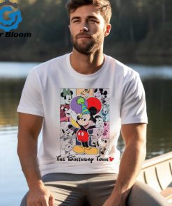 Disney mickey the birthday tour friends 2024 shirt