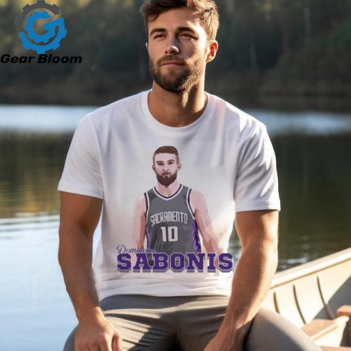 Domantas Sabonis Sacramento Kings Basketball cartoon shirt