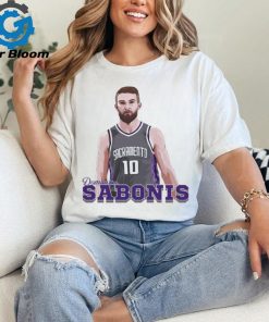 Domantas Sabonis Sacramento Kings Basketball cartoon shirt