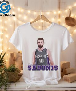 Domantas Sabonis Sacramento Kings Basketball cartoon shirt