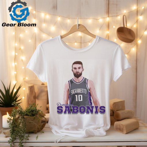 Domantas Sabonis Sacramento Kings Basketball cartoon shirt