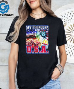 Donald Trump My Pronouns Are USA T Shirt