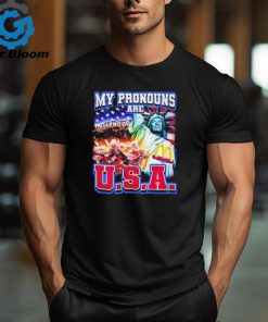 Donald Trump My Pronouns Are USA T Shirt