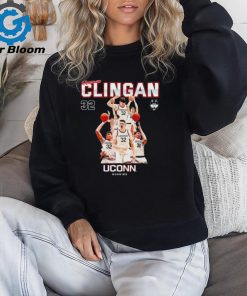 Donovan Clingan 32 UConn Huskies NCAA Men’s Basketball Post Season T Shirt