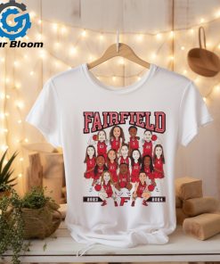 Fairfield Stags NCAA Women's Basketball 2023 2024 Team Caricature T Shirt