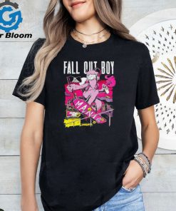 Fall Out Boy Skating Llama Muscle shirt