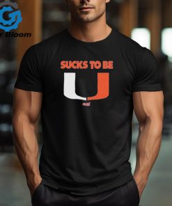 Florida College Fans Sucks To Be U 2024 shirt