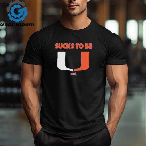 Florida College Fans Sucks To Be U 2024 shirt