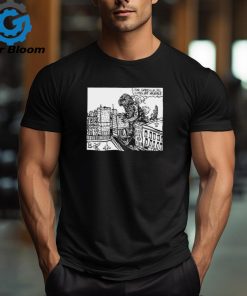 For Godzilla all cities are walkable shirt