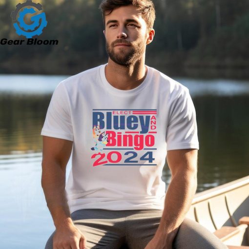 Funny elect Bluey and bingo 2024 shirt