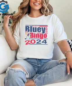 Funny elect Bluey and bingo 2024 shirt