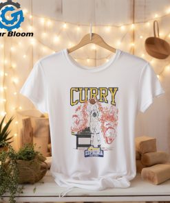 Golden State Warriors Stephen Curry burning shirt