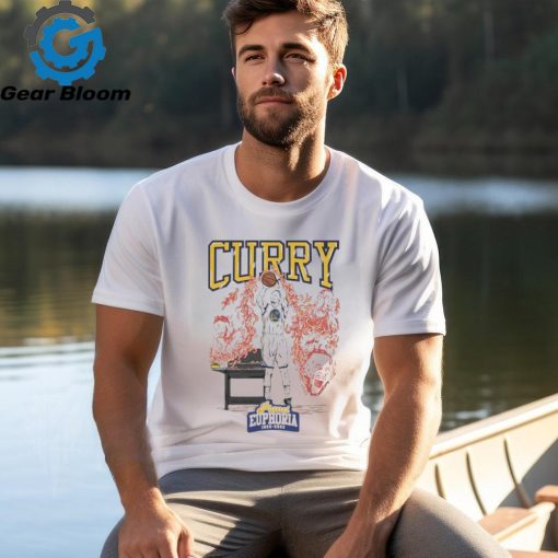 Golden State Warriors Stephen Curry burning shirt