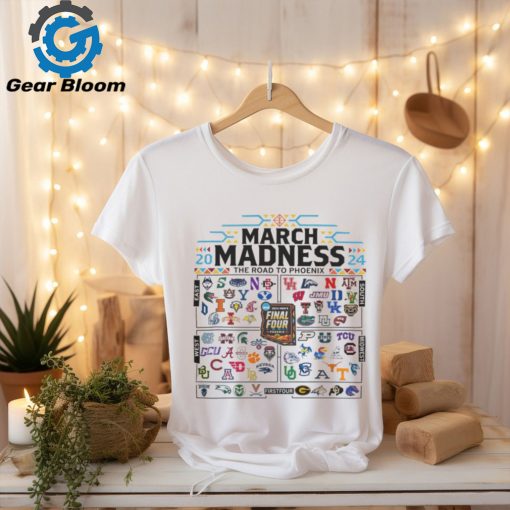 Grey 2024 March Madness Bound Short Sleeve T Shirt