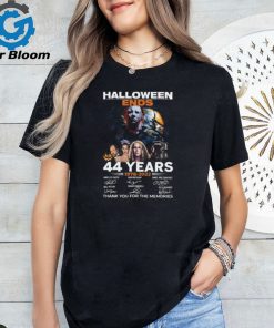 Halloween Ends 44 Years 1978 2022 Thank You For The Memories Shirt