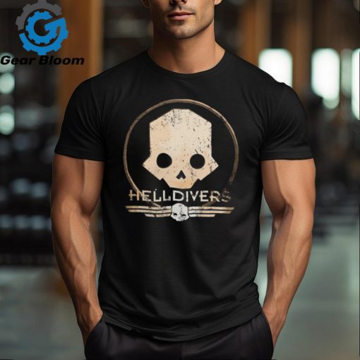 Helldivers 2 Merch Retro Logo Shirt