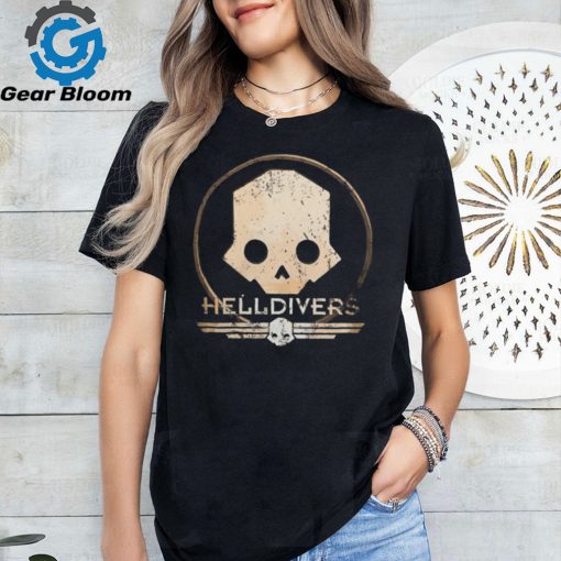 Helldivers 2 Merch Retro Logo Shirt