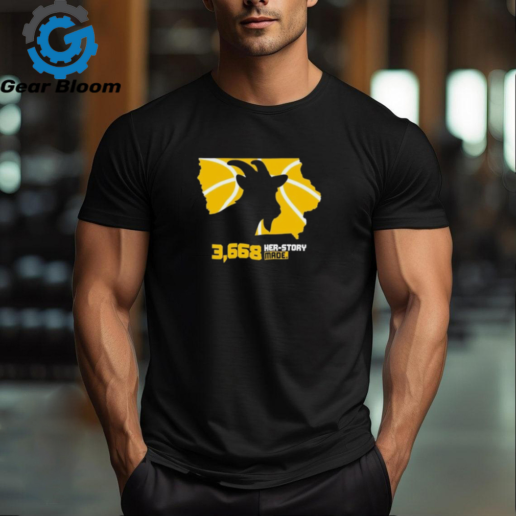 Her Story Made GOAT Iowa Womens Basketball shirt Her Story Made GOAT Iowa Womens Basketball shirt
