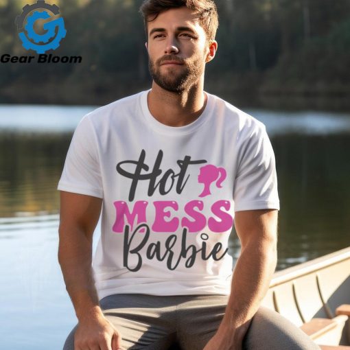 Hot Mess Barbie Shirt Black Barbie Shirt