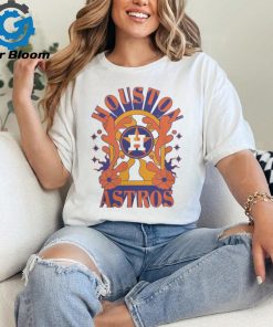 Houston Astros New Era White Ringer T Shirt