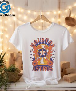 Houston Astros New Era White Ringer T Shirt