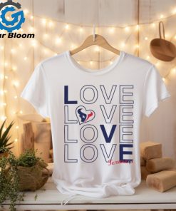 Houston Texans G III 4Her by Carl Banks Love Graphic T Shirt