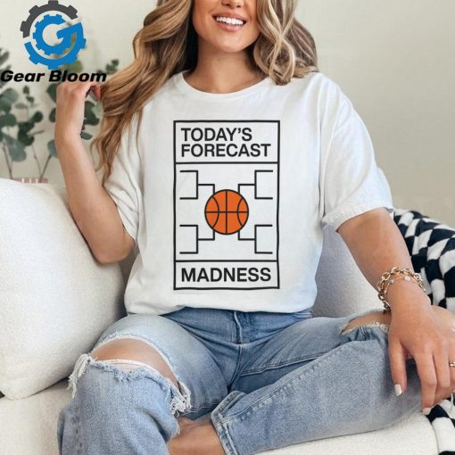 In The Clutch Shop March Basketball Weather Report Shirt