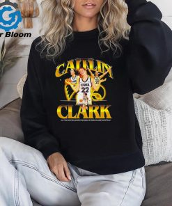 Iowa Hawkeyes Caitlin Clark all time leading scoring in womens and mens college basketball shirt