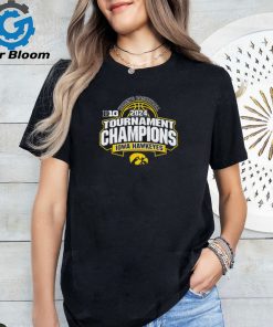 Iowa Hawkeyes women’s basketball big ten 2024 tournament champions shirt