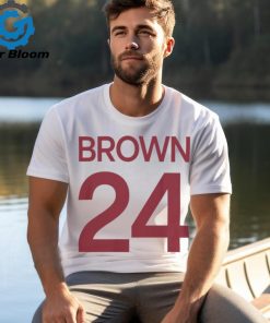 Iowa State Cyclones #24 Downtown Addy Brown Tee Shirts