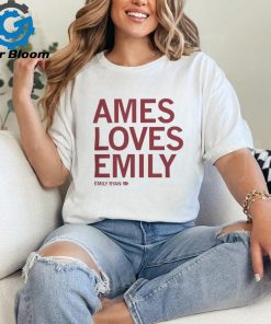 Iowa State Cyclones Ames Loves Emily Ryan #11 Tee shirt