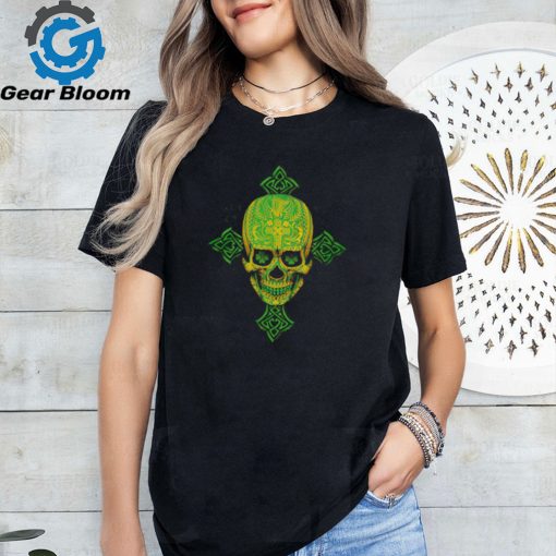 Irish Sugar Skull St Patrick’s Day shirt