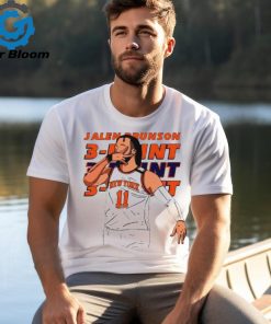 Jalen Brunson 11 New York Knicks Three Point Shirts