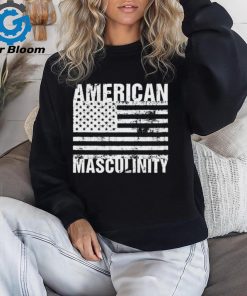 James Lindsay Wearing American Masculinity t shirt