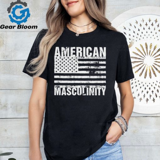 James Lindsay Wearing American Masculinity t shirt