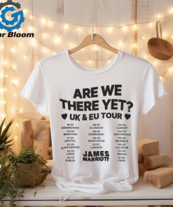 James Marriott Merch 2024 Tour Logo Tee Shirts